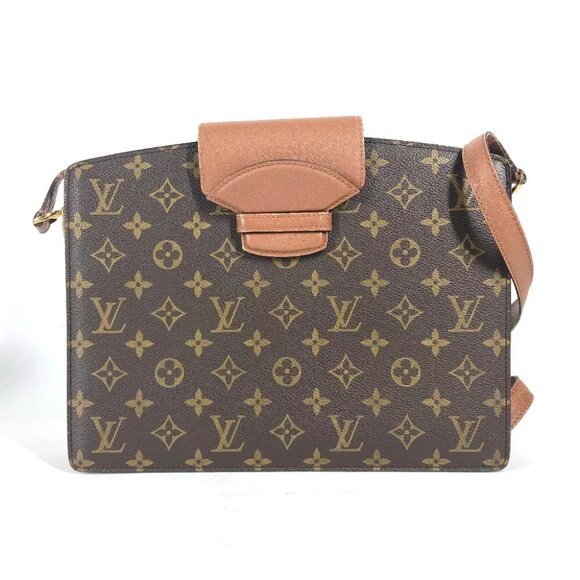 LOUIS VUITTON M51375 Monogram Kurcell Vintage Pochette Crossbody Shoulder Bag - Picture 1 of 14
